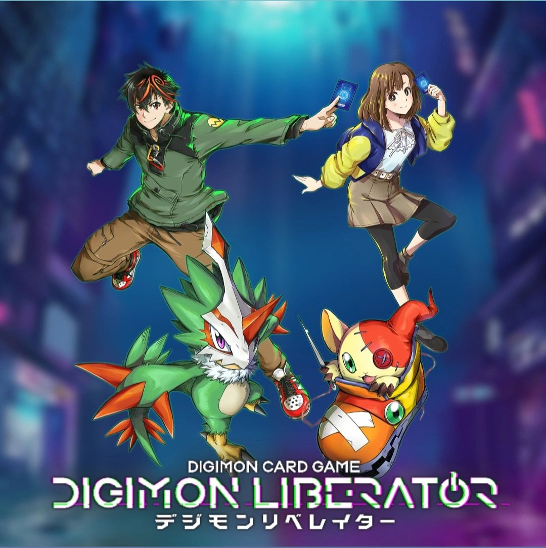 DIGIMON CARD GAME PROJECT 2024 DIGIMON LIBERATOR The digimon card game main  site has been updated with the new digimon liberator protaganists and their  partner digimon. I really love that they are