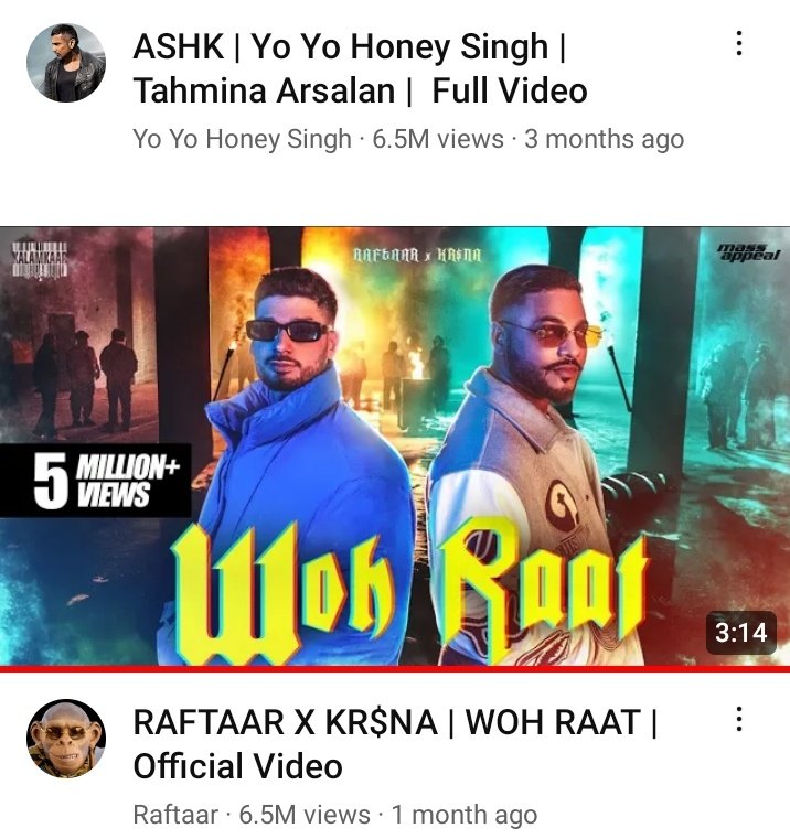 ThisNThat1997's tweet photo. Wake up to Reality.
Itne controversy ke baad .

#Raftaar #YoYoHoneySingh #Badshah #Ikka #Krsna #Karma #Divine #BrodhaV #Lilgolu #Dinojames #harjasHarjayi #Deepkalsi #DiljitDosanjh #Rap #Rapper #SpotifyWrapped #Spotifywrapped2023 #Spotify #India

Khud ke channel pe kya aukaat h😂 https://t.co/HELdLxF9g6