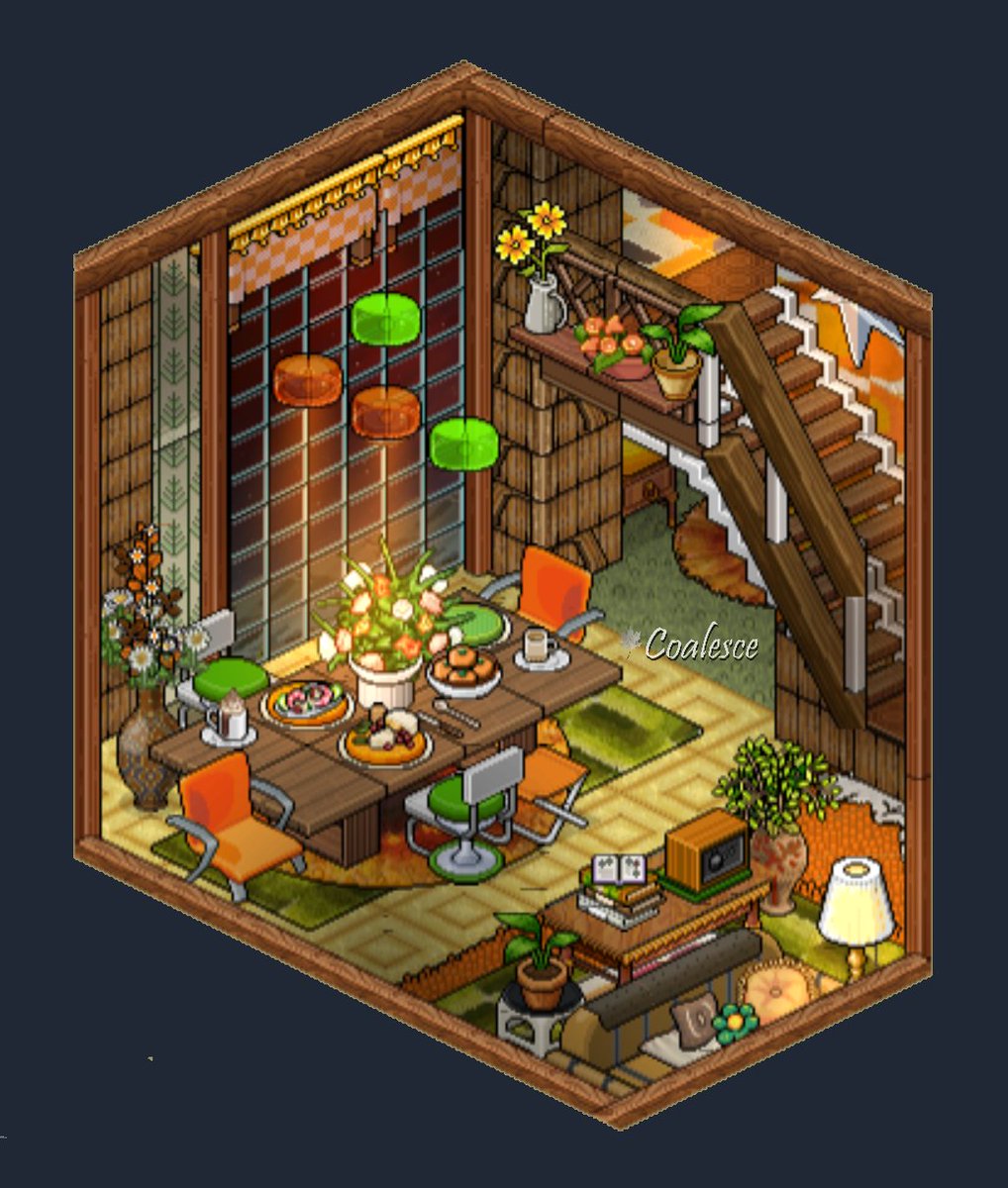 Cosy Family Dinner 🫒🍊🚪
Retro Series 4/4 - 70s

Built on <a href="/habboxfrance/">Habbox</a>
