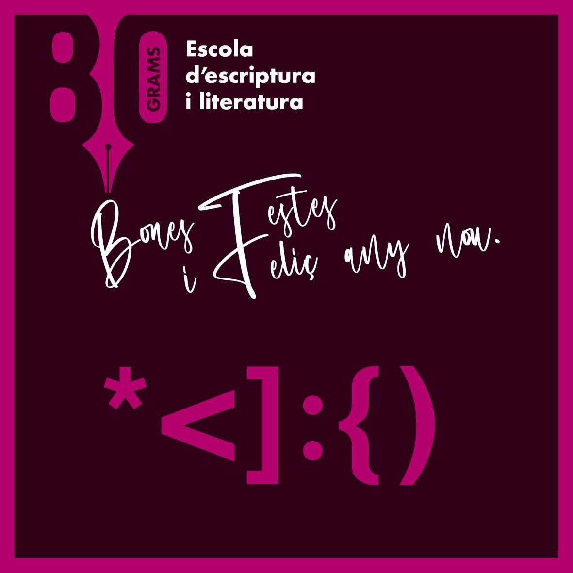 80gramsEscola's tweet photo. Bones festes i bon 2024! https://t.co/rDxvaOW4Iu