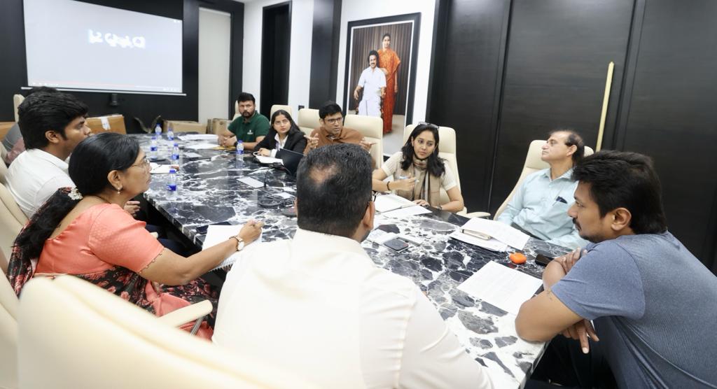 Chaired a preparatory meeting in the run-up to the #KheloIndia Youth Games 2023 to be organised in four districts of Tamil Nadu from January 19th to 31st, 2024. I reviewed the status of sports infra development and other preparations being put in place for this national sports…