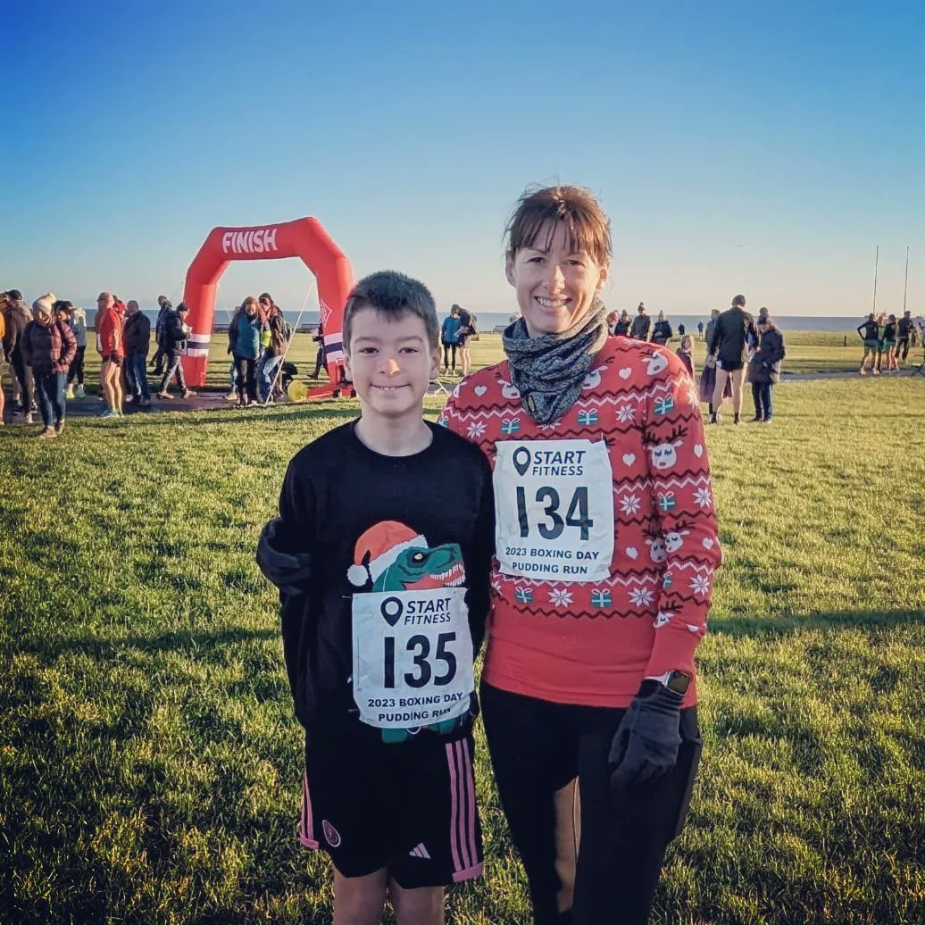 A beautiful day yesterday for the annual 5k Boxing Day Pudding Run on #whitleybay seafront. What a contrast in the weather today but means I can justifiably stuff my face with a few extra chocolates this afternoon! 😊 #northshieldspoly #woodlawn #BoxingDay