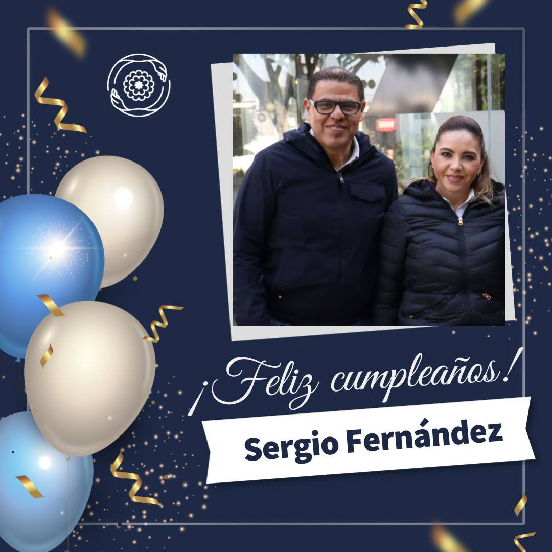 Paola Angon (@paola_angon) on Twitter photo Hoy es cumpleaños de un gran compañero, pero sobre todo, de un excelente ser humano.
¡Felicidades Sergio Fernández🎉!, titular de la <a href="/SSC_Cholula/">Secretaría de Seguridad Ciudadana</a>. Celebramos contigo un día más de vida, agradeciéndote por toda tu dedicación y trabajo, por las familias cholultecas.
¡Abrazo Hoy es cumpleaños de un gran compañero, pero sobre todo, de un excelente ser humano.
¡Felicidades Sergio Fernández🎉!, titular de la <a href="/SSC_Cholula/">Secretaría de Seguridad Ciudadana</a>. Celebramos contigo un día más de vida, agradeciéndote por toda tu dedicación y trabajo, por las familias cholultecas.
¡Abrazo