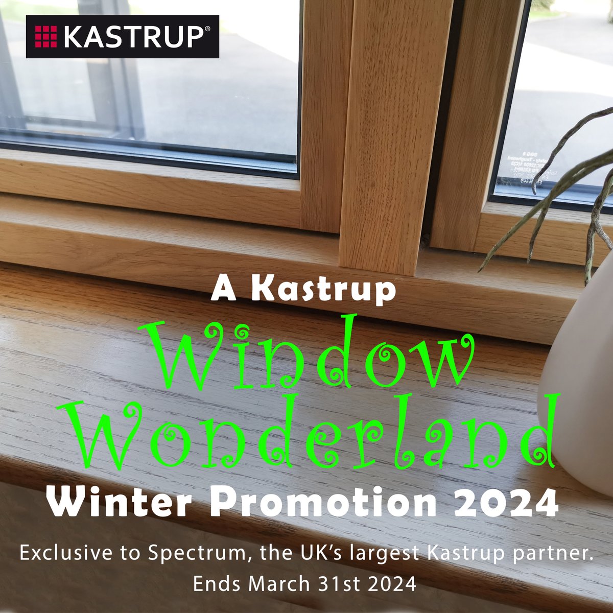 Coming in January... *exclusive* offers on Kastrup #TimberAluminium #TripleGlazed windows. Only from Spectrum, the UK's largest Kastrup Partner, in conjunction with Kastrup Windows of Denmark @kastrupvinduet