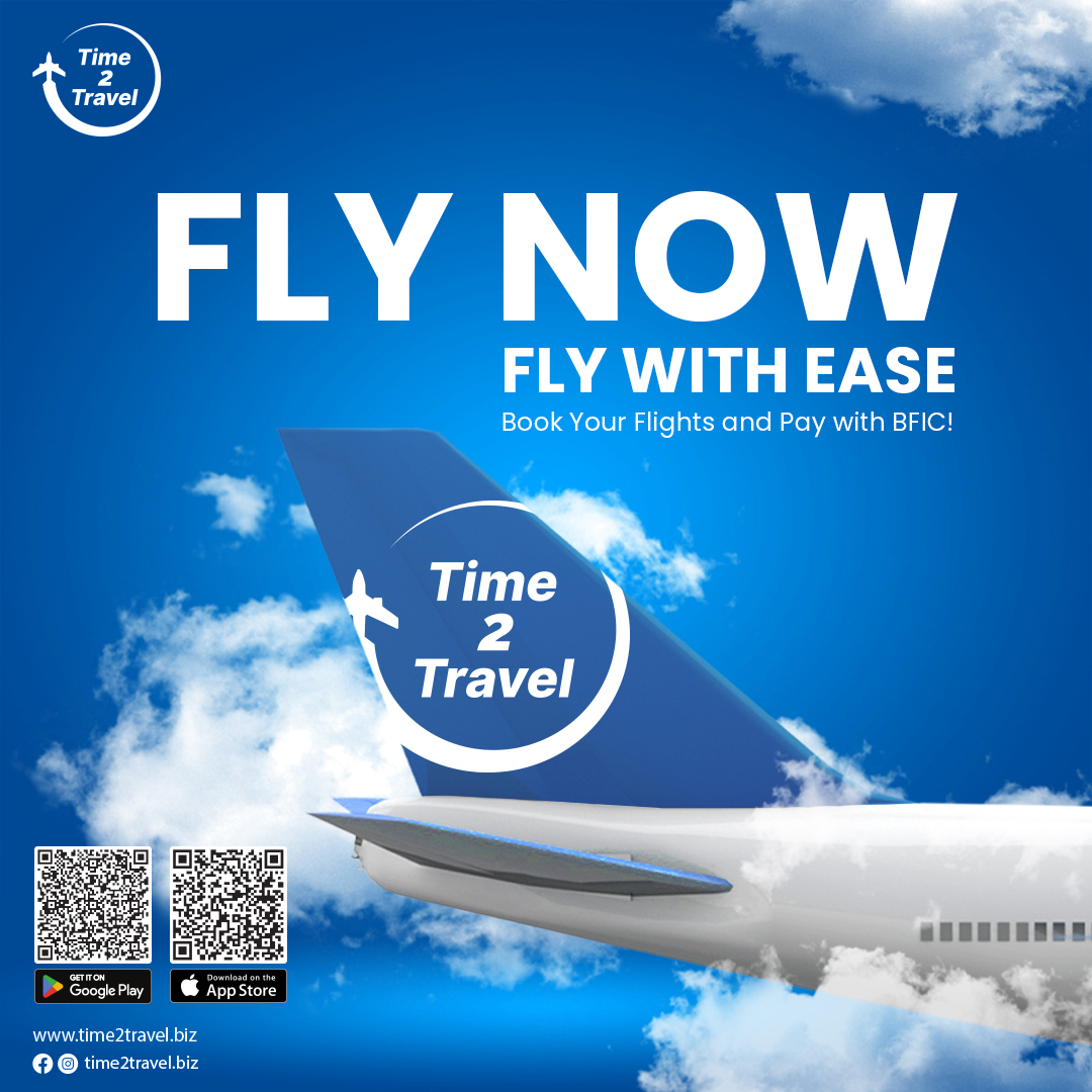 Take flight effortlessly with Time2Travel! 🌍✈️ Embrace the freedom to explore by booking your flights with ease. 

Download Now!

#Time2Travel #BFIC #airtravel #airportlife #flights #aviationlife #aviationphoto #airports #frequentflyer #airliner #airplanelovers #airtravel