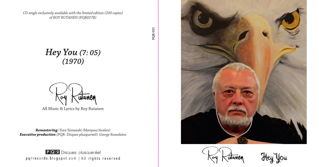 pqrdisques's tweet photo. ROY RUTANEN – ROY RUTANEN
2ND PRESSING LIMITED TO 200 COPIES// Back by popular demand, Roy Rutanen’s self-titled album in a strictly limited 2nd pressing of 200 copies, with extra goodies: marble vinyl, Bonus CD single , printed signed card, 2-page insert
https://t.co/5UgHo7BKrw https://t.co/UH05Lfxa79