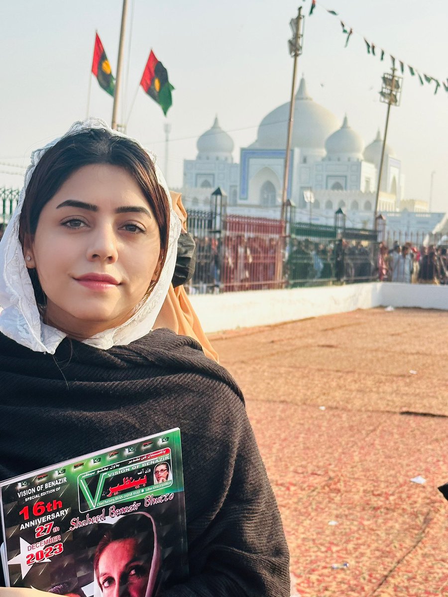 At the land of martyrs. #SalaamBenazirBhutto 

It has been 16 years since the martyrdom of SMBB, but her memory still resides in the hearts of millions. The enduring love for SMBB remains indelible.