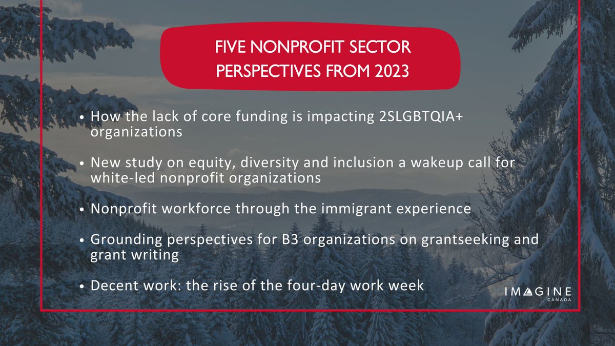 #ICYMI: “New study on equity, diversity and inclusion a wakeup call for white-led nonprofit organization” explores what Canadian charities and nonprofits are doing to advance equity, diversity, and inclusion (EDI) within their organizations. Read more: buff.ly/48n9IDd