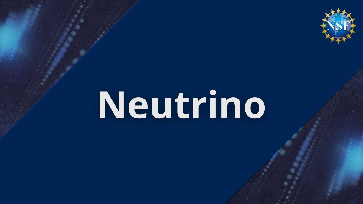 NSF's tweet photo. Billions of neutrinos just flew through your body. And you didn't feel a thing!
These nearly massless particles are created by violent cosmic events like exploding stars. Yet they're so hard to detect they've been called "ghost particles."
#ScienceWord
https://t.co/9fPDggjQcZ https://t.co/1UnVUdeNAG