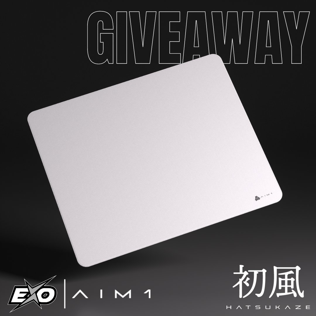 ElementX_gg's tweet image. To celebrate our new sponsorship with Aim1 &amp;amp; VoidGaming - Aim1 have kindly offered to giveaway one of their Hatsukaze mousepads!😈

To get involved 
1 - Follow @AIM1_GG  
2 - Follow @EXOClan_gg 
3 - Like &amp;amp; RT this post 

Winner announced on the 1st of Jan!🧡  

Good luck!