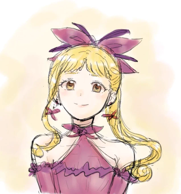 フウカちゃん久々すぎて描き方忘れたApple Pencilサラサラすぎるんだが(';ω;.:...新品だあああ 