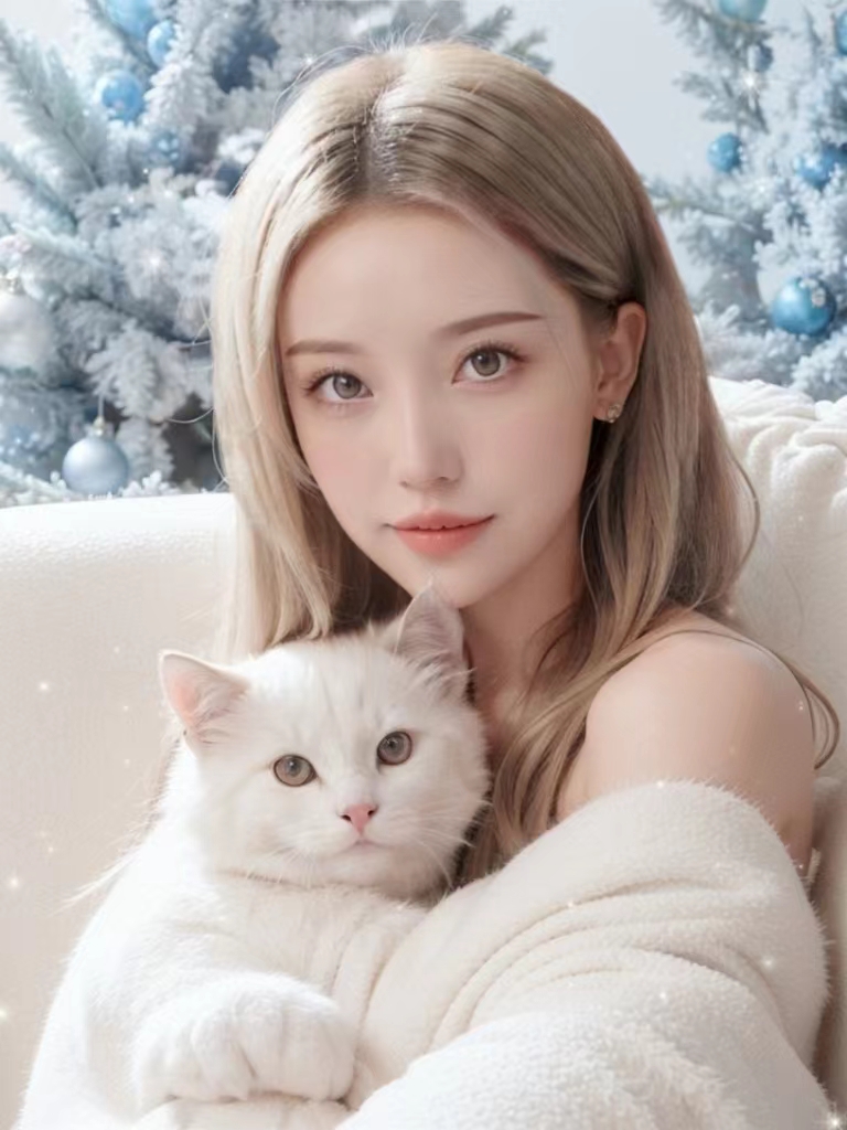 Warm the baby in winter  ，  修猫， $cats