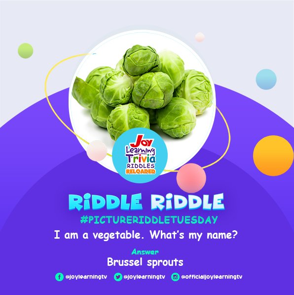 JoyLearningTV's tweet photo. Here is the answer #PictureRiddleTuesday 

#TriviaRiddleonJoyLearning https://t.co/wItzHC1rzx