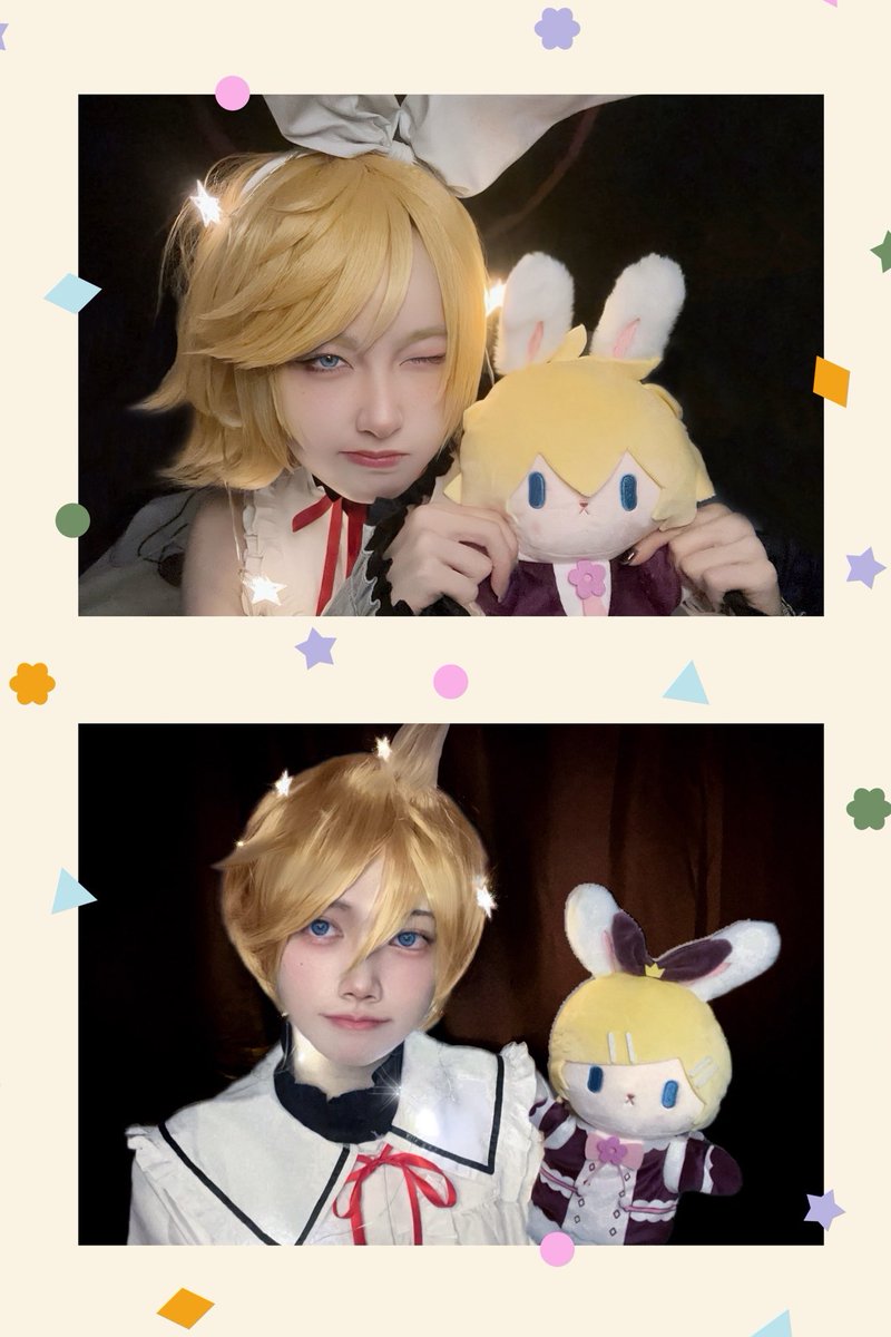 鏡音雙子生日快樂🎈🎂
Happy Birthday Kagamine Rin &amp; Len

#鏡音リン・レン生誕祭 

Rin: <a href="/Kiri_VIP/">Kiri🌙</a> 
Len: @Boi_nuonuo