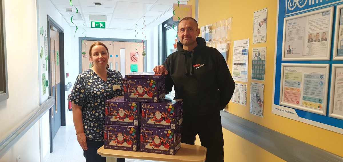 🍫Warmth in Treats🍫 A warm gratitude to Ideal Valeting for their incredible generosity in donating delightful selection boxes to the trust. Your thoughtful contribution has added an extra dose of joy and sweetness to our community✨