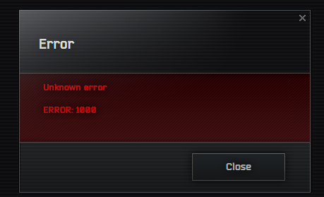 Error 1000 when opening launcher? #bugreport #wipeday #tarkov 
@tarkov @bstategames @nikgeneburn