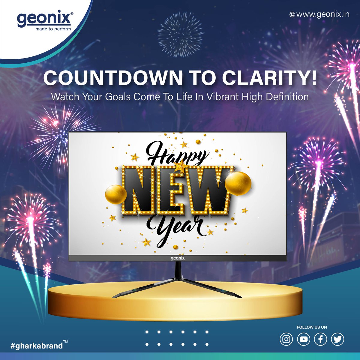 Geonixoffical's tweet image. Unveiling Dreams: Witness the countdown to clarity as your goals transform into vivid reality.

#Monitor #22Inches #PCDesktop #Newyear #HappyNewYear
