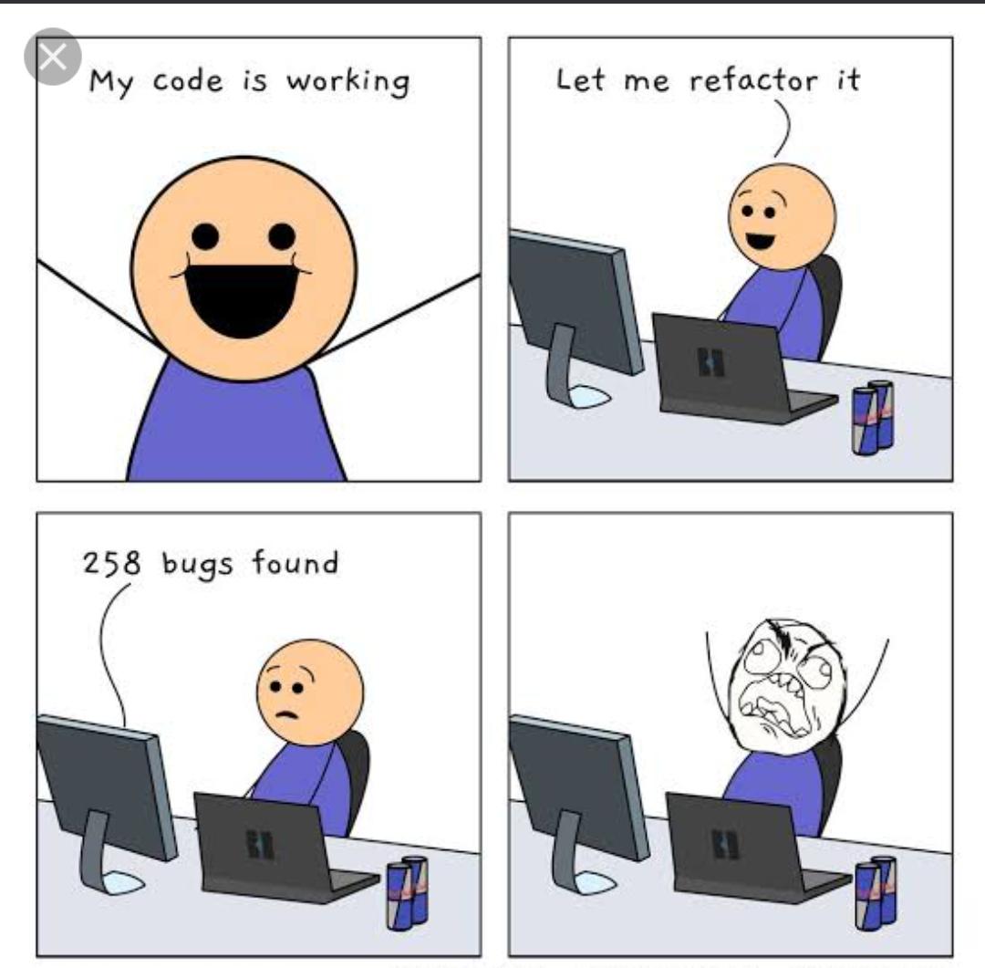 ProgrammerLove's tweet image. Drop a comment if this resonates with you 🙃
#codinglife #CodingJourney #CodingGenius #programmer #programmingmemes #programming #programmingchallenge #developer #developerlife #developersunite #computerscience #html #javascript #javascriptdeveloper #htmlcoding #memes #CodeIsArt