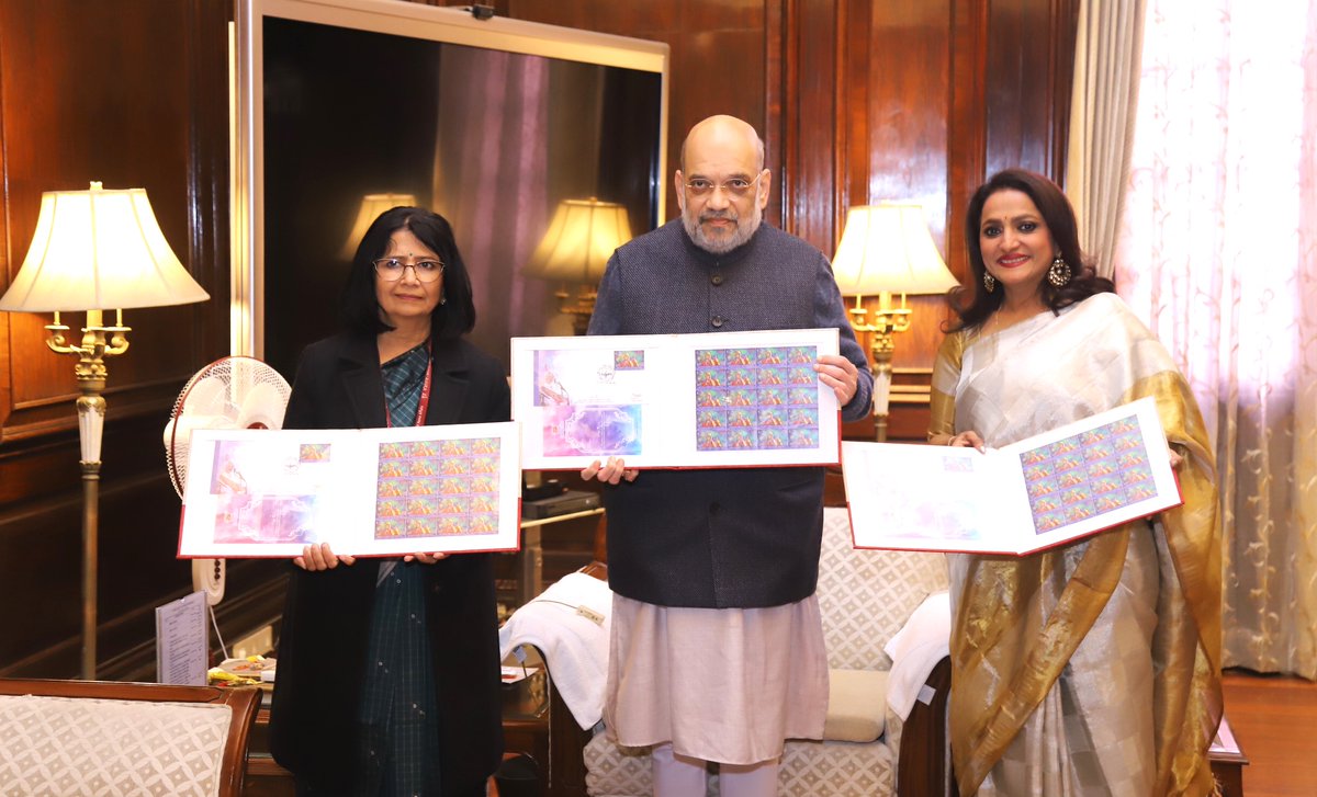 Marking the 50th anniversary of Pandit Jasraj’s music festival – ‘Pt Motiram Pt Maniram Sangeet Samaroha’ a commemorative postage stamp has been released today.

A cult figure in classical and devotional music Padma Vibhushan Pandit Jasraj Ji gave a new dimension to our