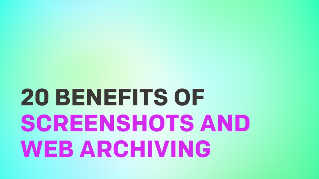 By using web archiving to track and monitor competitors' online activities, businesses can gain valuable insights into industry trends, market developments, and the competition's marketing strategies.

Read more 👉 lttr.ai/AMErX

#Top20 #Screenshots
