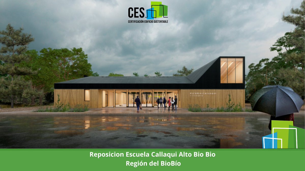 🌟 Ha ingresado un nuevo edificio al proceso CES. Se trata del Diseño Reposicion Escuela Callaqui Alto Bío Bío

Conoce al equipo encargado👉 certificacionsustentable.cl/diseno-reposic… 

#CES #CESustentable #ConstrucciónSustentable