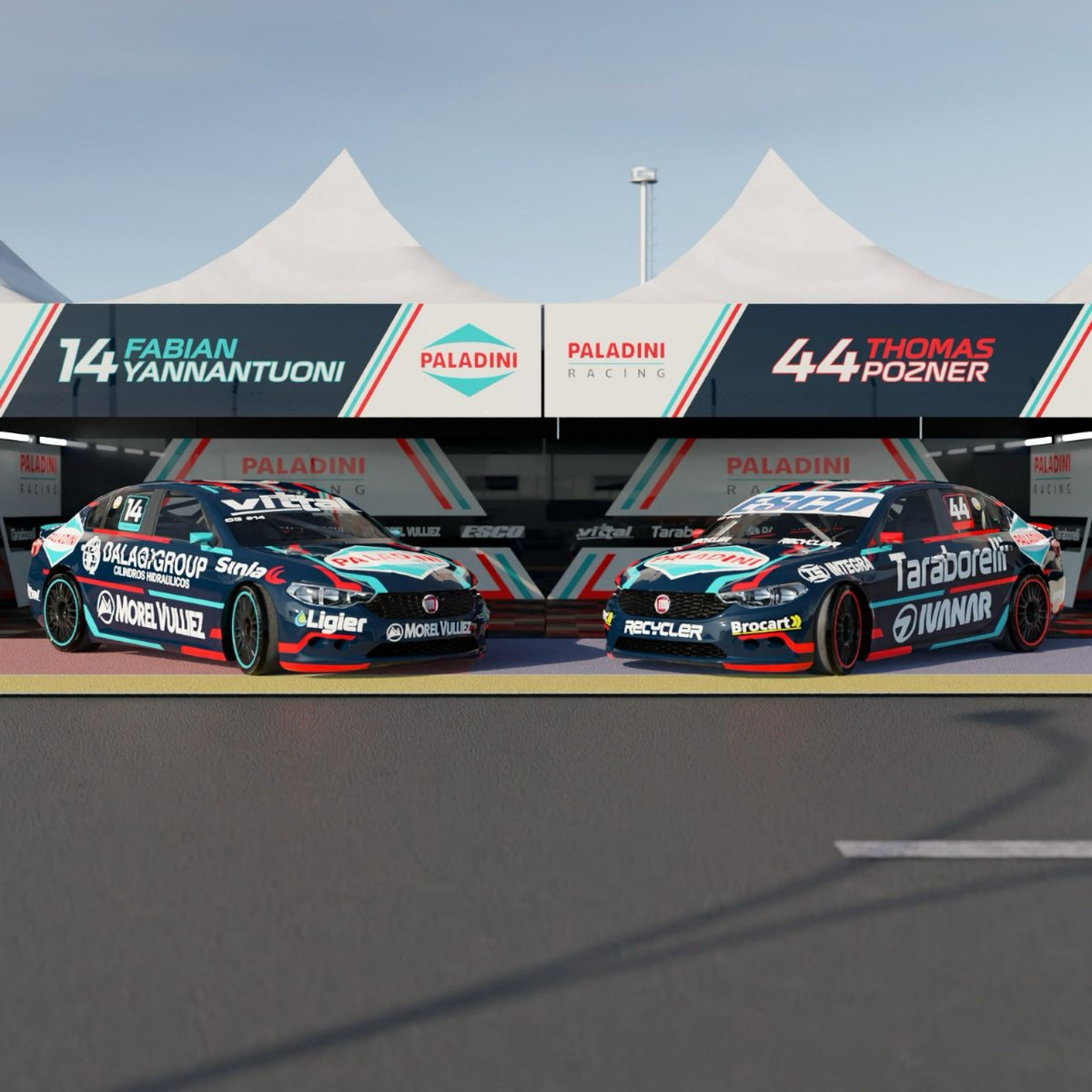 TN (@prensatn) on Twitter photo ¡Bienvenido Paladini Racing al #TurismoNacional! 🚗💨
🛞 <a href="/FYannantuoni/">Fabián Yannantuoni</a>
🛞 <a href="/pozner_thomas/">Thomas Pozner</a>
🔧 <a href="/DTAracing/">DTA Racing</a> ¡Bienvenido Paladini Racing al #TurismoNacional! 🚗💨
🛞 <a href="/FYannantuoni/">Fabián Yannantuoni</a>
🛞 <a href="/pozner_thomas/">Thomas Pozner</a>
🔧 <a href="/DTAracing/">DTA Racing</a>