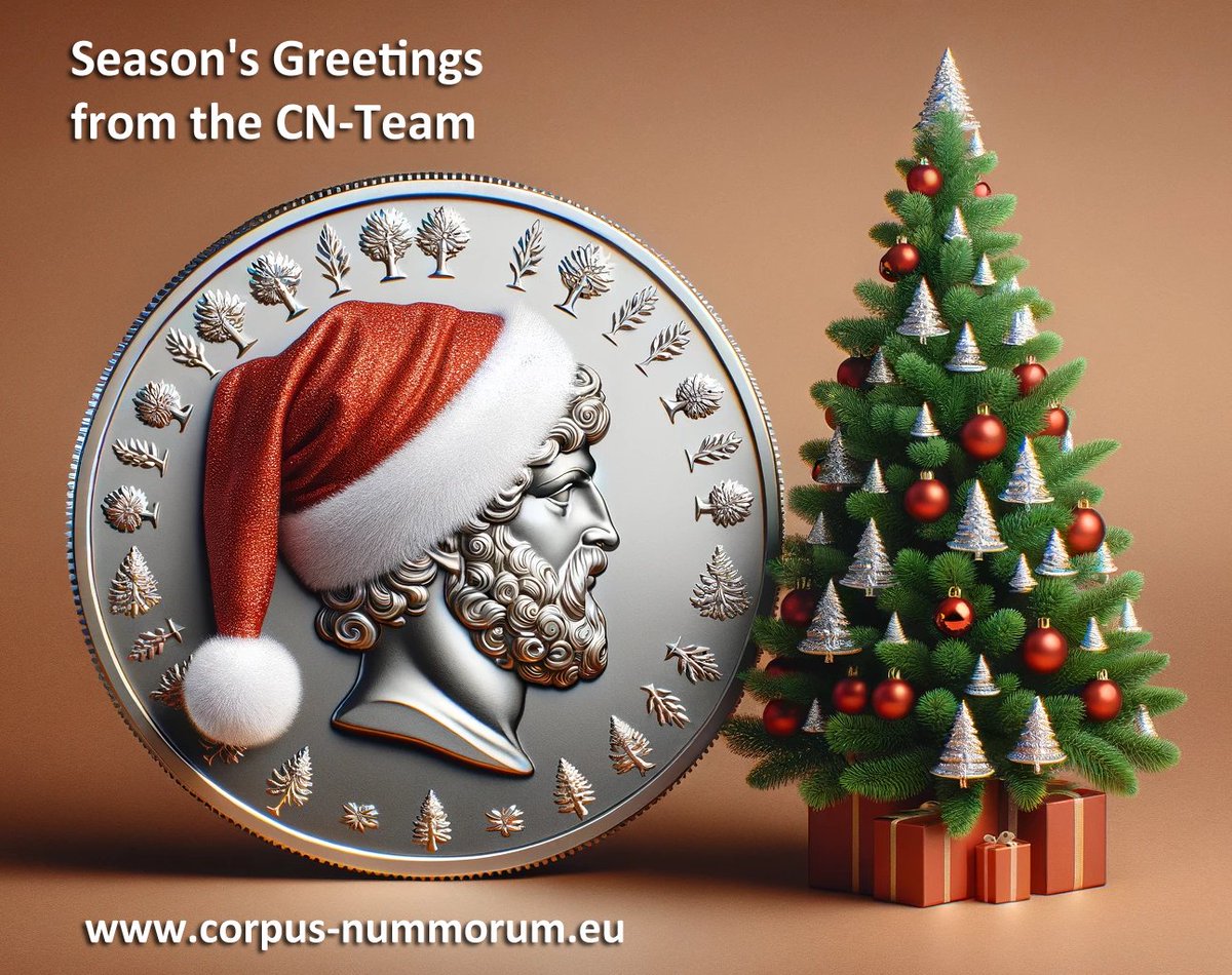 Thank you for your support of Corpus Nummorum in 2023! We wish you a joyful holiday season and a New Year filled with health, success, exciting opportunities, prosperity, peace and happiness!