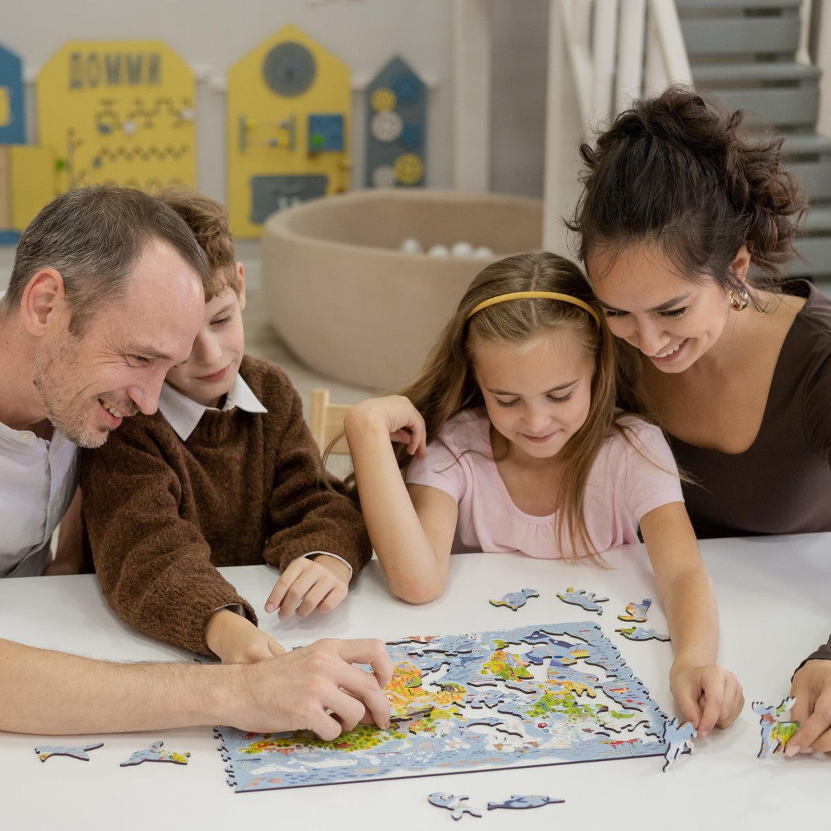 Family is the puzzle of the heart, each member a unique piece that fits perfectly in the picture of love. 

Cherish the moments spent together; they are the masterpiece of your life❤️🧩 

#WednesdayWisdom