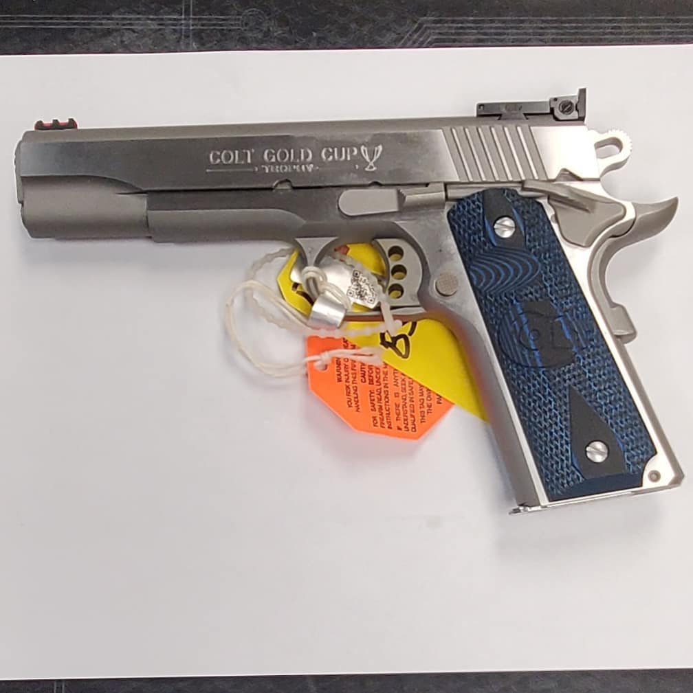 Tactical store

(New arrivals)
Colt Gold cup lite NM 45acp #colt #goldcuplite #goldcup #45acp