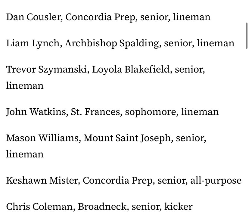 Concordia Prep Football tweet media
