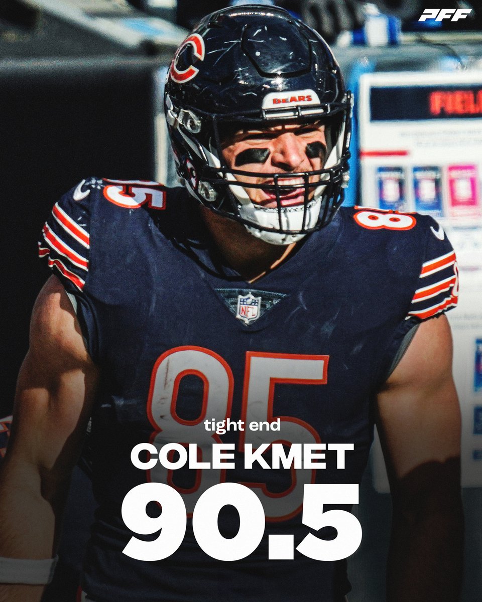 The highest-graded TE in the NFL for week 16 😎