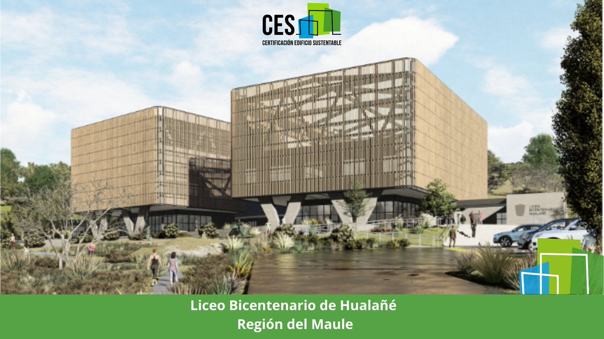 🌟 Ha ingresado un nuevo edificio al proceso CES. Se trata del Liceo Bicentenario de Hualañé, de la región del Maule.

Conoce al equipo encargado 👉 certificacionsustentable.cl/liceo-bicenten…

#CES #CESustentable #ConstrucciónSustentable