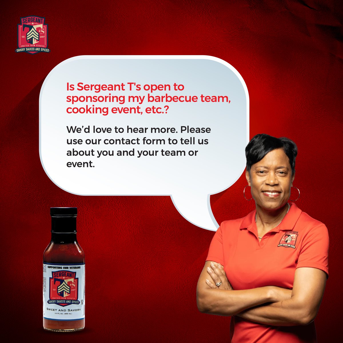 SergeantTsSauce's tweet photo. Your Sauce Questions, Answered! 🌶️🔥 Curious about our sauce? We've got you covered! 🤩✨ Check out our latest FAQs to find answers to common questions and uncover the secrets behind the deliciousness of Sergeant T's Sauce. 

#saucefaq #saucytips #saucelovers #sauceexperts https://t.co/pT3ftS8vnn