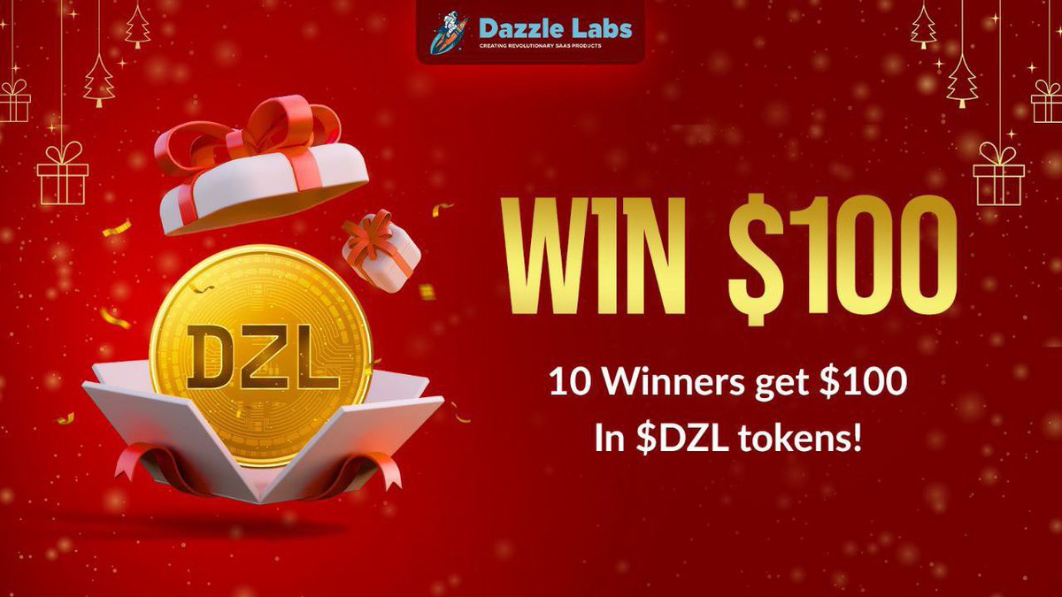 🔥Dear! #KeedxFam 

💪 Good news🔥

😎#Dazzlelabs We're happy to announce a joint partnership Giveaway with Dazzlelab  

#DazzleLabs are Passionate about creating AI powered SAAS products that help businesses of all sizes and industries.

🎊Giveaway Link - gleam.io/7NYYU/dazzle-l…