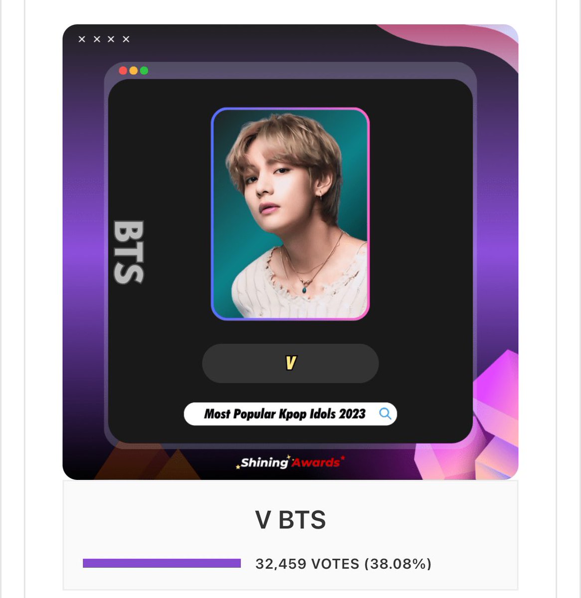 tae_kako_bts's tweet photo. @taetaevoting_jp #V (BTSV) テテに投票完了👍💜
#LayoverReRelease テテのアルバム
#WeLoveYouTaehyung https://t.co/fVv3tBvkAk