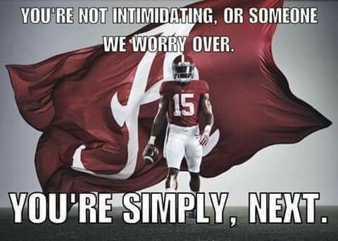 jade78052492's tweet photo. You’re next Michigan #MichiganHateWeek #RMFT #CFBPlayoff #RollTide https://t.co/RSMOzwrNC1