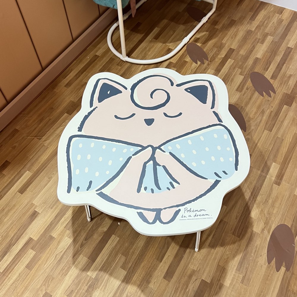 激レア ポケモン ミニテーブル ポケモンストア「Pokemon in a dream」折りたたみテーブル 海外