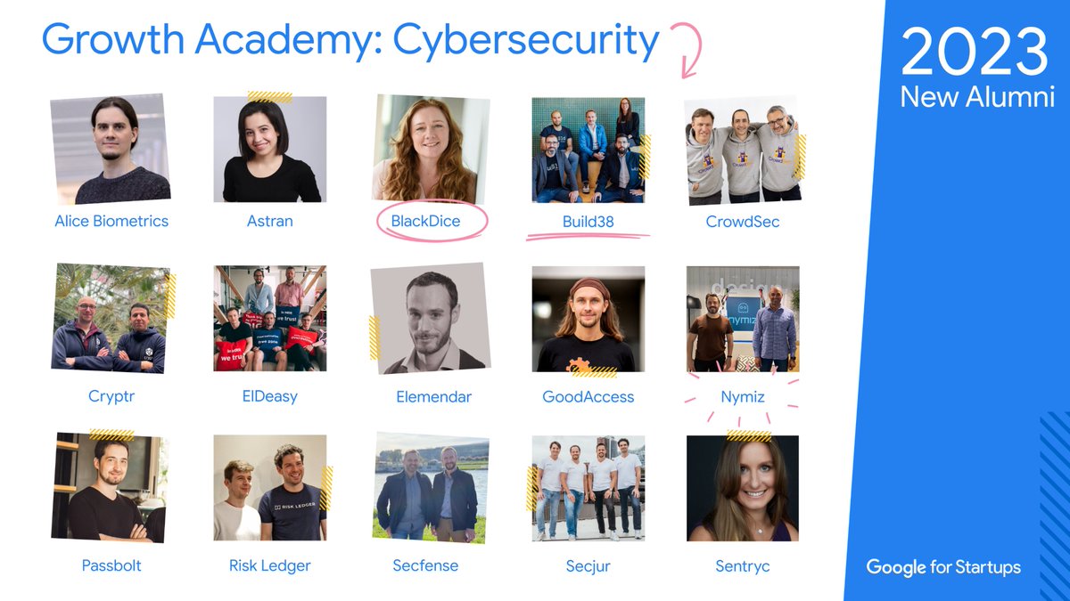 Google for Startups - Spain (@googlestartupes) on Twitter photo ✨New #GFSAlumni from 2️⃣0️⃣2️⃣3️⃣✨
These are the startups from the previous edition of our Growth Academy: Cybersecurity🔐, a program where founders joined <a href="/Google/">Google</a>, <a href="/virustotal/">VirusTotal</a> and <a href="/Mandiant/">Mandiant (part of Google Cloud)</a> experts for three months of mentoring sessions.
Meet our new graduates👇 ✨New #GFSAlumni from 2️⃣0️⃣2️⃣3️⃣✨
These are the startups from the previous edition of our Growth Academy: Cybersecurity🔐, a program where founders joined <a href="/Google/">Google</a>, <a href="/virustotal/">VirusTotal</a> and <a href="/Mandiant/">Mandiant (part of Google Cloud)</a> experts for three months of mentoring sessions.
Meet our new graduates👇