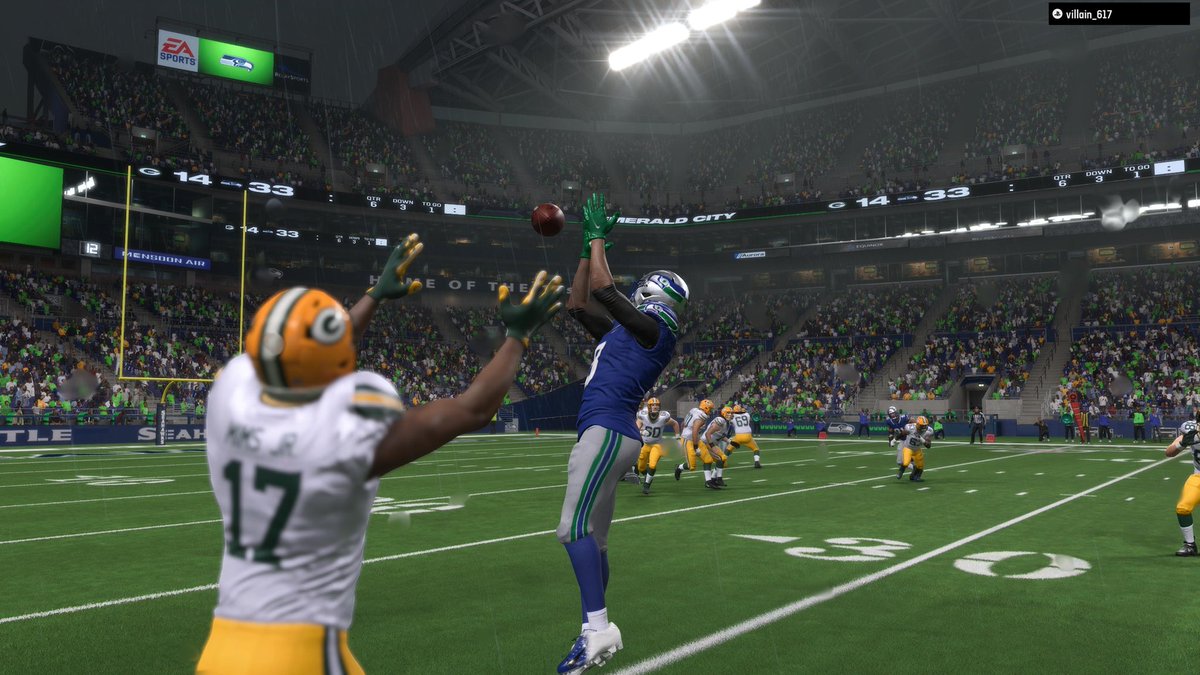 SeahawksFML's tweet photo. The defense and Practice Squad WR -> QB Malik Cunningham lead the Seahawks to Div round victory over a star studded Packers team.
@FMLReport 
#RIPTakeoff https://t.co/lJ4VT7vyGX
