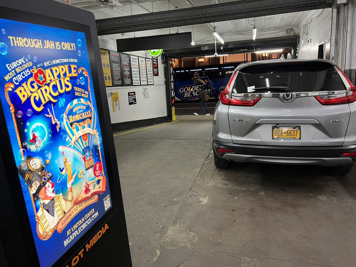 We continue to give the gift of the circus as our parking garage campaign for @bigapplecircus at @LincolnCenter was extended! Final weeks - must close January 15th! * 🎪 ⭐️ 🎪 ⭐️ 🎪