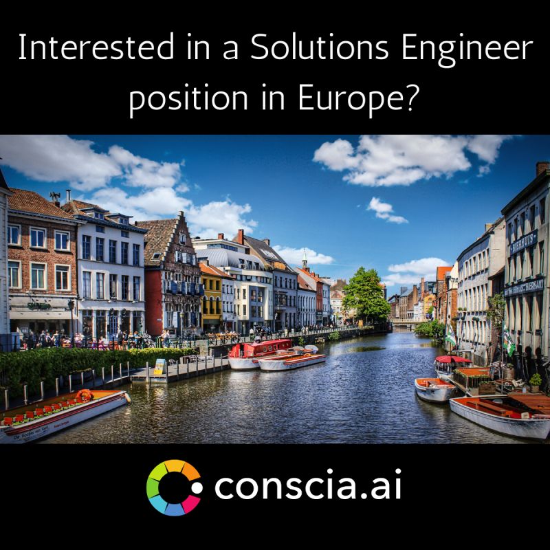 We are hiring a Solution Engineer in Europe! I'm excited to share another unique career opportunity within our growing @conscia_ai team, this time in Europe! 🚀 

More information: conscia.bamboohr.com/careers/9

#growth #hiring #dxo #orchestration