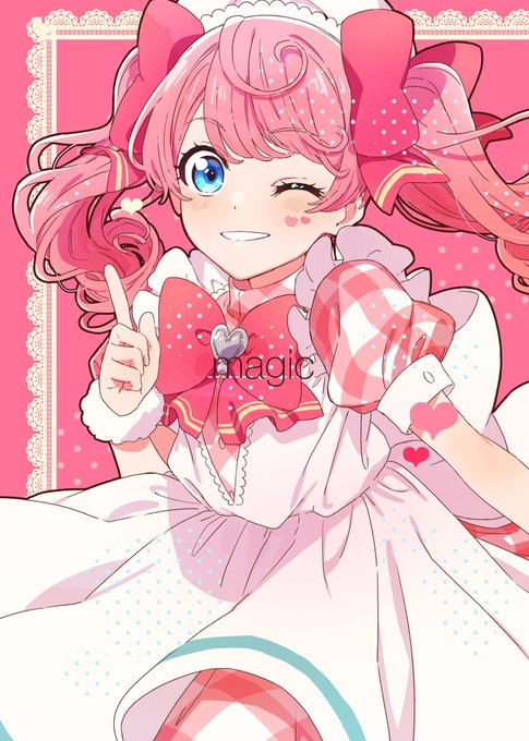 [C103]新刊『magic』 表紙はオリジナルですが少女アニメのイラスト本です。(※プリキュアシリーズのイラストは含まれていません) B5 26P フルカラー 1000円  通販はこちらから   宜しくお願いします!