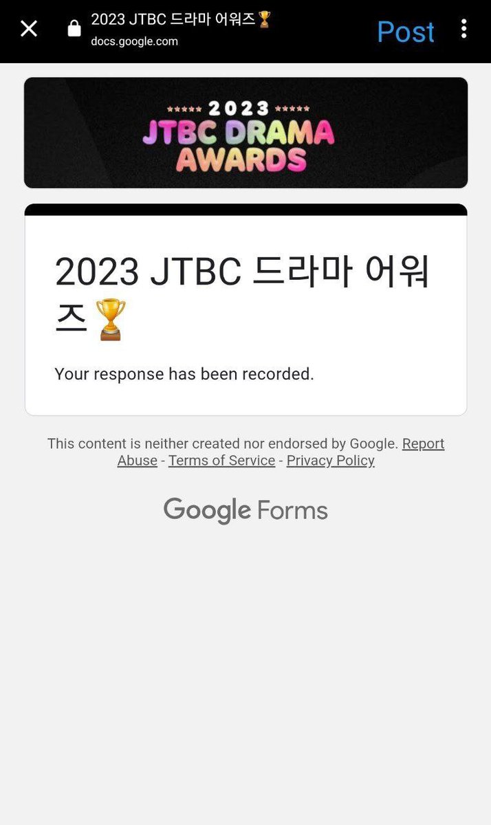 ‼️ رای‌گیری JTBC
🗓 مهلت:  31 دسامبر
🧑‍💼 کاندید: سوهو
_ پر کردن تمام فیلدها اجباریه ولی چون باقی فیلدها مربوط به اکسو نیست، می‌تونید به هرکس رای بدید.

🌸 لینک و نکات رای‌گیری تو ثرد🌸