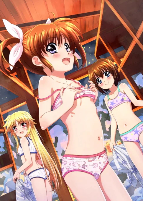 C103表紙タイトル無し版#C103 #nanoha #なのは 