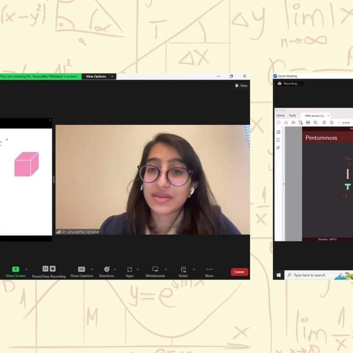raisingamath's tweet image. Dr. Anuradha Vibhakar&apos;s insights on materials &amp;amp; symmetry. Shantha Bhushan&apos;s exploration of Polyominoes&apos; mathematical properties; Kavita Sutar&apos;s interactive cipher session, delving into cryptography techniques &amp;amp; the demand for future cryptographers. #AGMNC2023 #STEMRepresentation