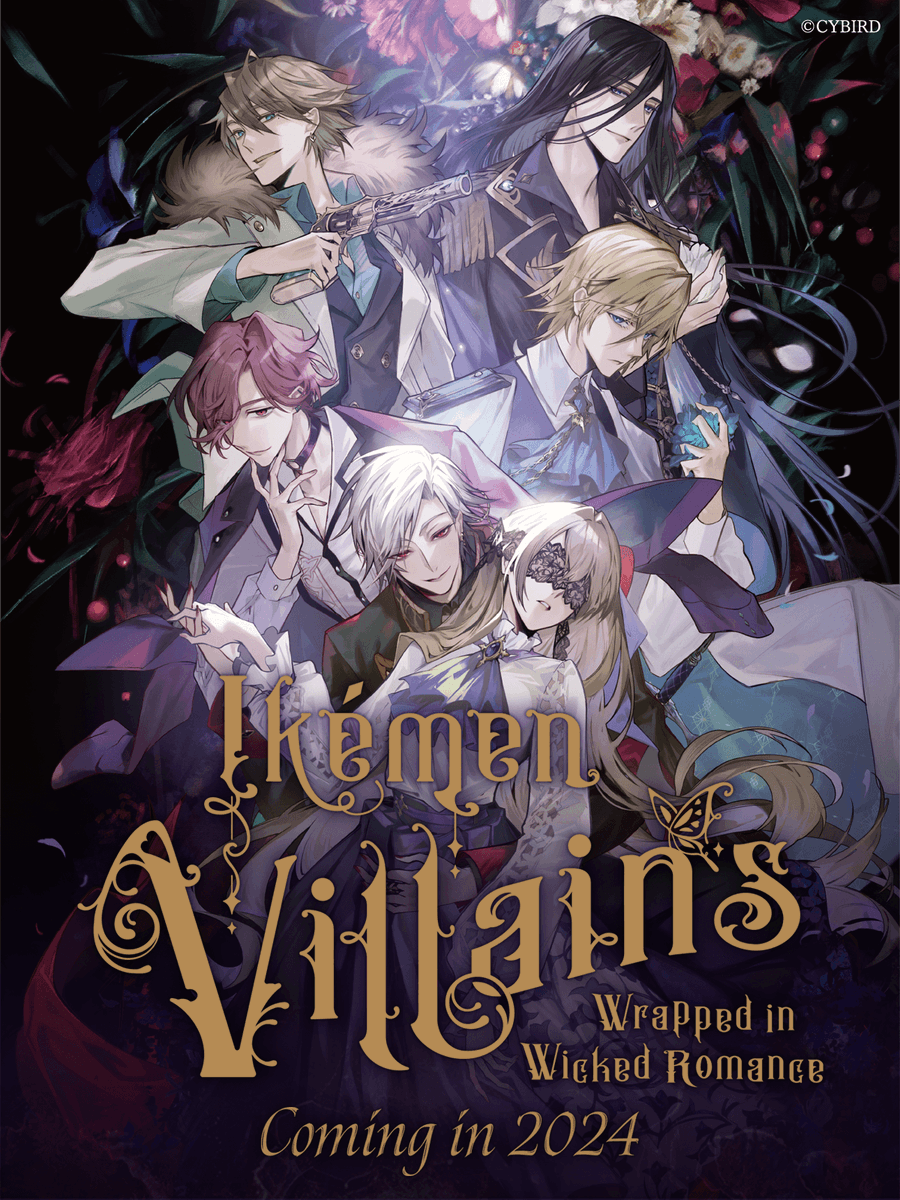 ikevil_en's tweet photo. We heard you've been searching for some Villains?😈  

⭐Stay tuned and check back here for new announcements, giveaways, and fun as we countdown to the new release of Ikémen Villains: Wrapped in Wicked Romance! ⭐ 

 #ikevil #ikemenvillains #otome #cybird https://t.co/PRlSrWgWtI