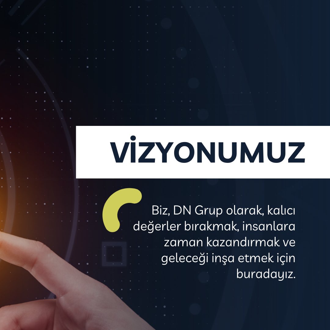 dngrup_'s tweet photo. Biz, DN Grup olarak, kalıcı değerler bırakmak, insanlara zaman kazandırmak ve geleceği inşa etmek için buradayız.

İletişim için👇
📞 0216 606 11 86
🌐 https://t.co/N1YNHdI6Xz

.

.

.
#girişimcilik #reklamajansı #reklam #misyonumuz #ajans #dnkreatif #dngrup https://t.co/GBTkw2FFh9