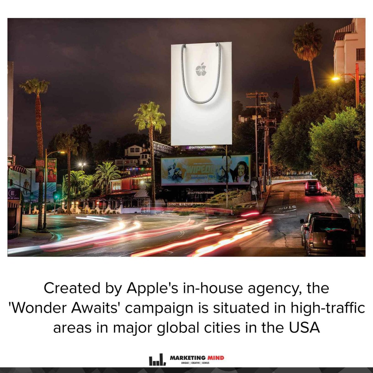 MarketingMind_'s tweet photo. The project will also run across social media and in-store for shoppers this holiday season.
#MarketingMind #Apple #CreativeBillboards https://t.co/YPkDp791KW