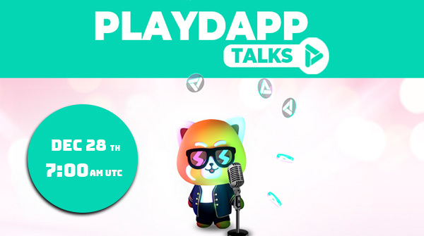 playdapp_io's tweet photo. Get ready for a blast from the past in tomorrow's PlayDapp Talks (Dec 27, 7:00 AM UTC)! 💥

We're recapping the highlights of 2023!  Stay tuned for a sneak peek into our exciting Christmas Giveaway winners and a tease about our upcoming end-of-year giveaway! 🎉

See you soon 🫡 https://t.co/Ujm8docEVd