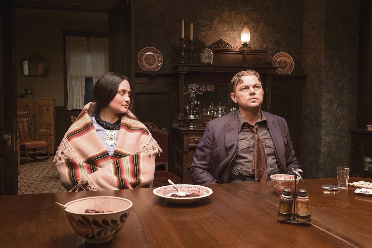 7MinDeReflexion's tweet photo. Top 10 des mes films préférés de 2023

#4 KILLERS OF THE FLOWER MOON de Martin Scorsese

Deux images inoubliables : Mollie Kyle demande à Ernest Burkhart de se taire pour écouter l'orage. Puis à l'issue de 3h26 épiques et bouleversantes, les yeux humides et le silence du cinéaste https://t.co/9nU3oBr4FN